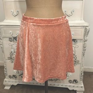 Pink Felt Y2K Miniskirt